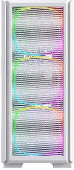 Montech SKY TWO GX Midi-Tower, grūdintas stiklas – baltos spalvos