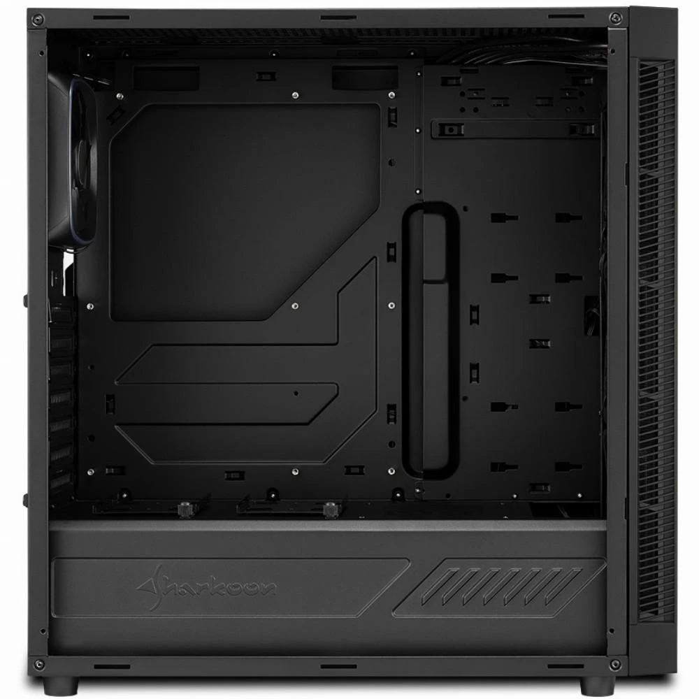 MIDI Sharkoon TG6 RGB. Glasfenster. Lfter LED RGB