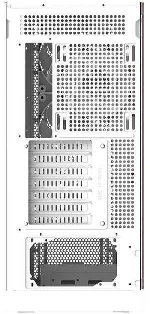 Midi Thermaltake S370 WS Snieguolė