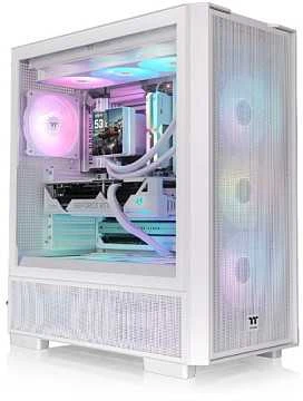 Midi Thermaltake S380 TG ARGB Snow Baltas