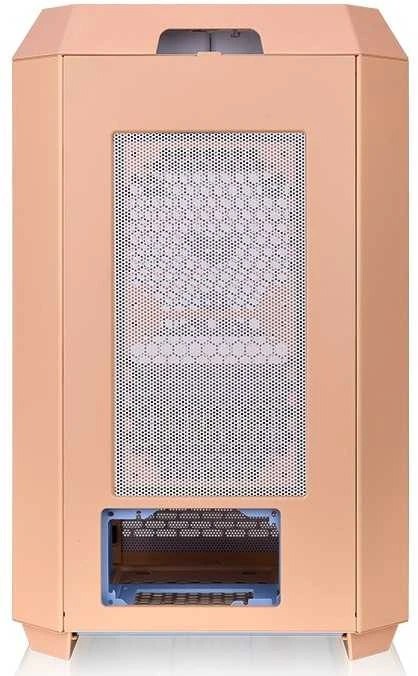 „Thermaltake The Tower 300“, bokšto tipo korpusas – „pfirsich“, grūdintas stiklas