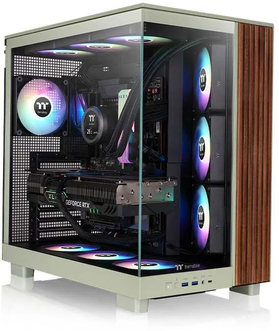 Midi Thermaltake View 380 XL WS ARGB Matcha Žalias