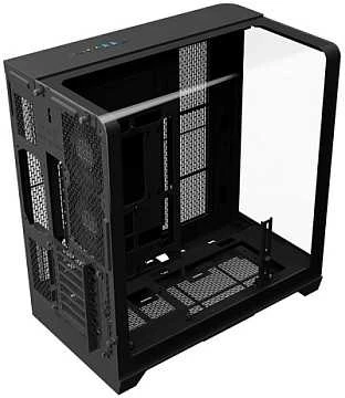 „Thermaltake View 390 TG“, bokšto tipo korpusas – juodas, grūdintas stiklas x 2
