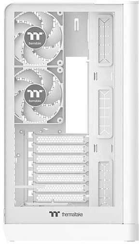 Thermaltake View 390 TG, Tower-case - baltas, Tempered Glass x 2