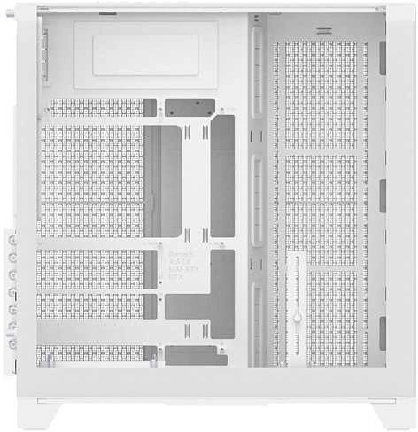 Thermaltake View 390 TG, Tower-case - baltas, Tempered Glass x 2