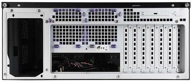 Mini Chieftec Rack-Servergehuse UNC-409S-AIO-OP Juodas