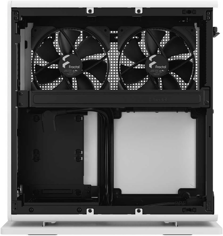 Korpusas Fractal Design FD-C-RID1N-02 | Baltas | Mini ITX