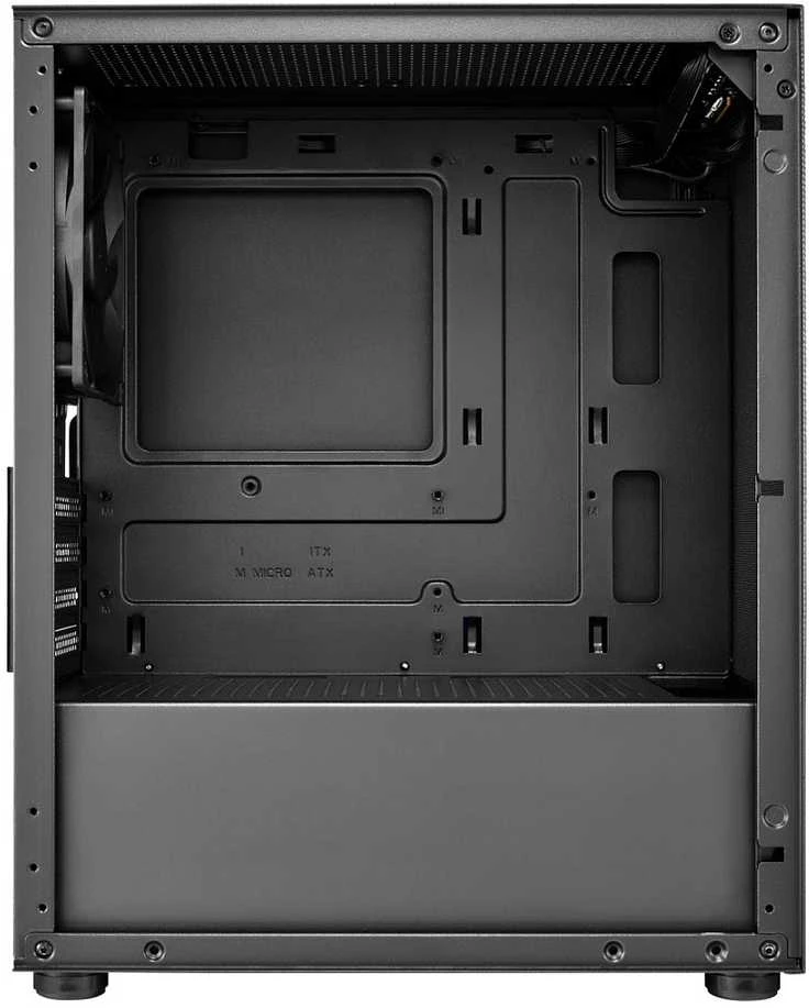FSP Korpusas | S110-B | Juodas | M-ATX Mid Tower