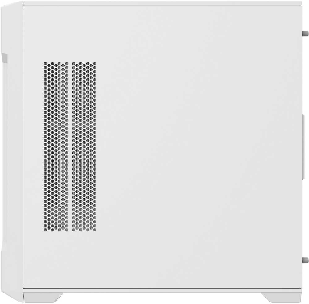 „Gigabyte C102 GLASS ICE“ mATX korpusas su langeliu be maitinimo bloko