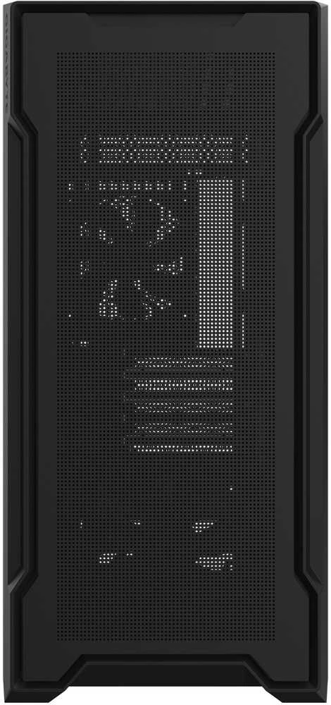 GIGABYTE C102 stiklas, bokšto tipo korpusas - juodas, grūdintas stiklas