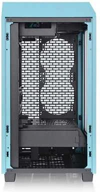 Mini Thermaltake The Tower 200 TG turkio spalvos