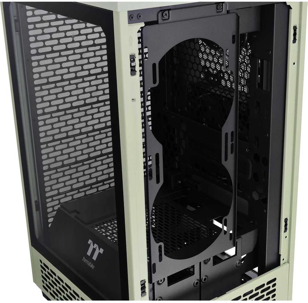 Mini Thermaltake The Tower 200 TG Žalias