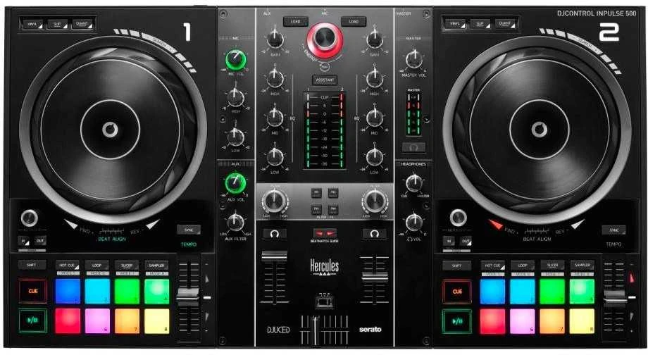 Hercules | DJControl Inpulse 500 | Garsiakalbiai | USB jungtis