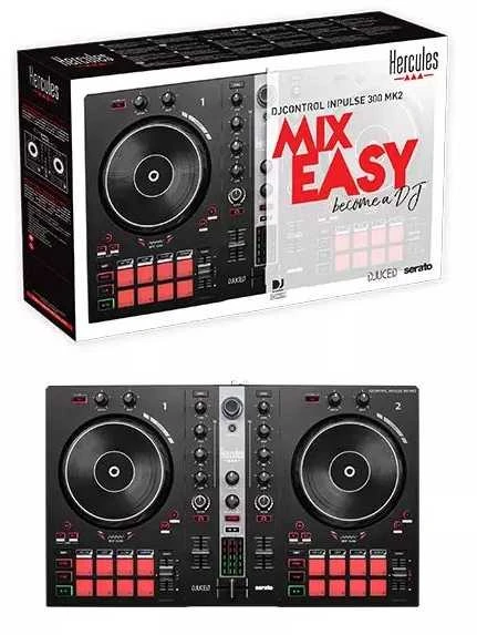 Hercules | DJControl Inpulse 300 MK2 | Garsiakalbiai | USB jungtis