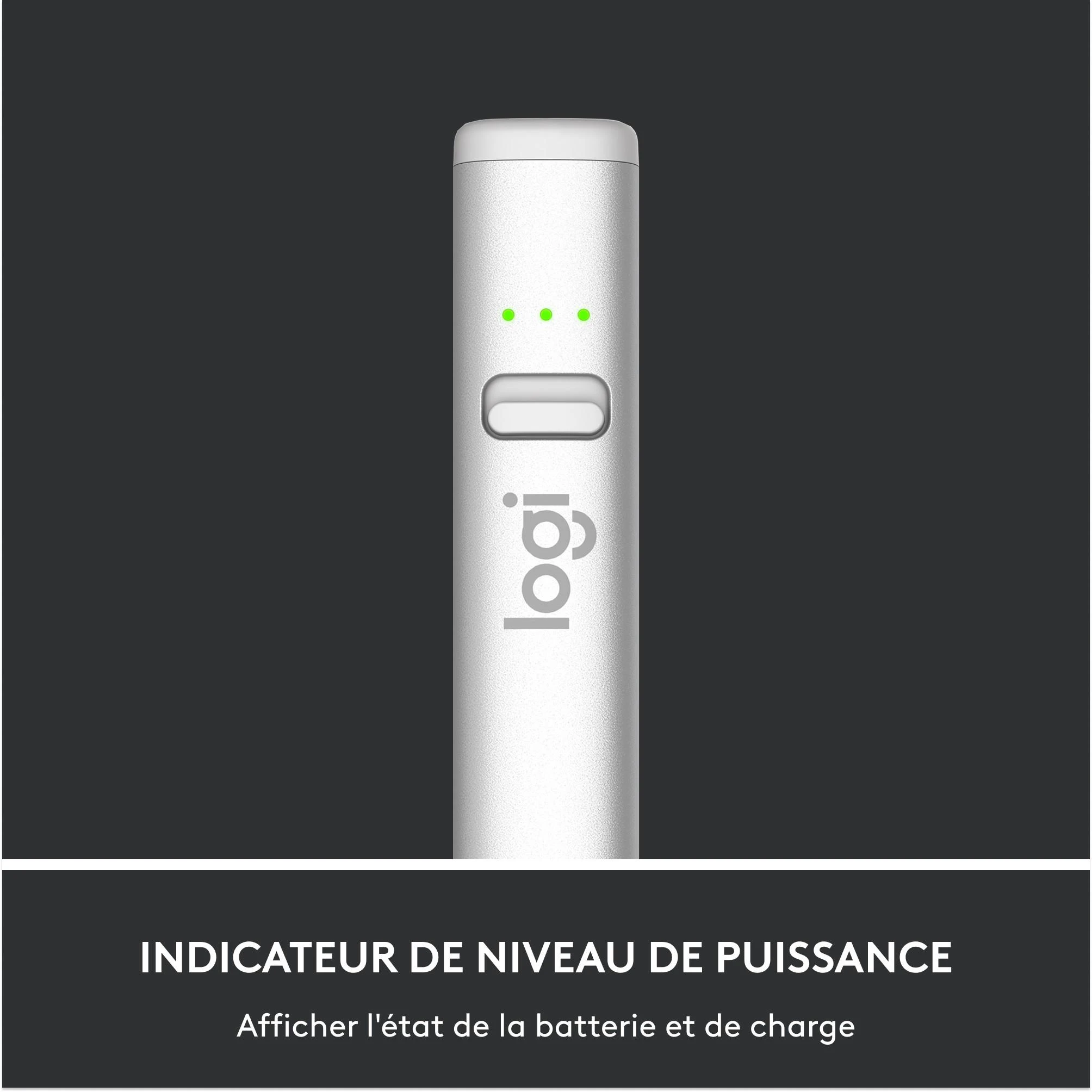 Logitech Crayon digital pen pilkas (914-000052)