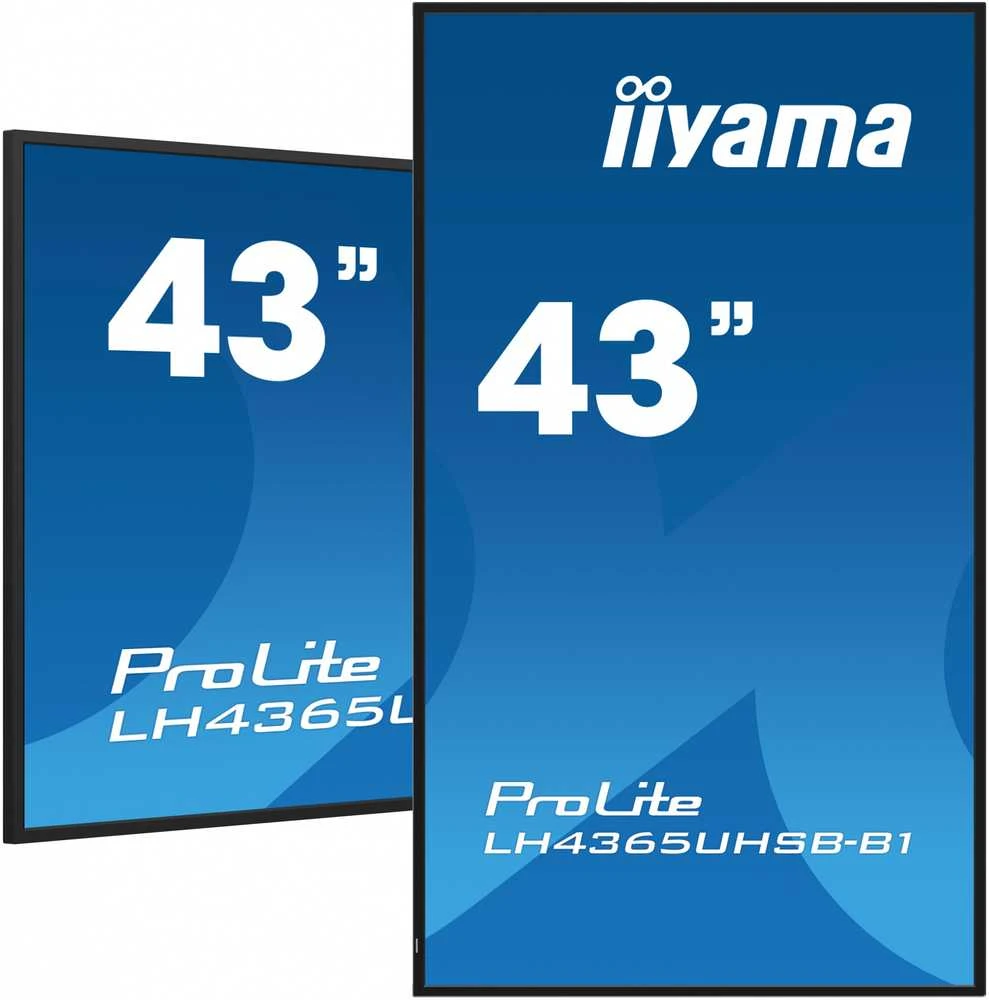 Monitorius iiyama ProLite LH4365UHSB-B1