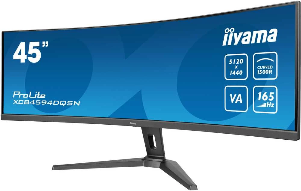 Monitorius iiyama ProLite XCB4594DQSN-B1 - 165Hz | DQHD | 44.5'' | VA | 0.8ms