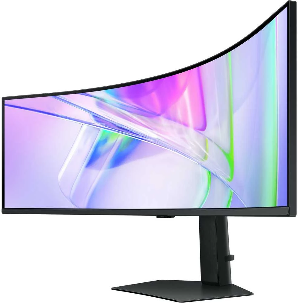 Monitorius - Samsung ViewFinity S9 S49C950UAU 49", Lenktas, Dual QHD, KVM, Juodas