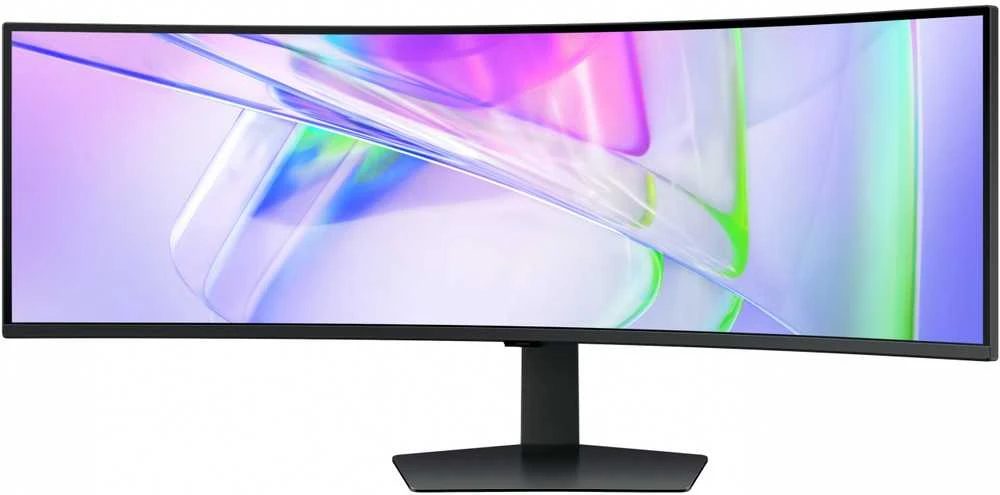 Monitorius - Samsung ViewFinity S9 S49C950UAU 49", Lenktas, Dual QHD, KVM, Juodas
