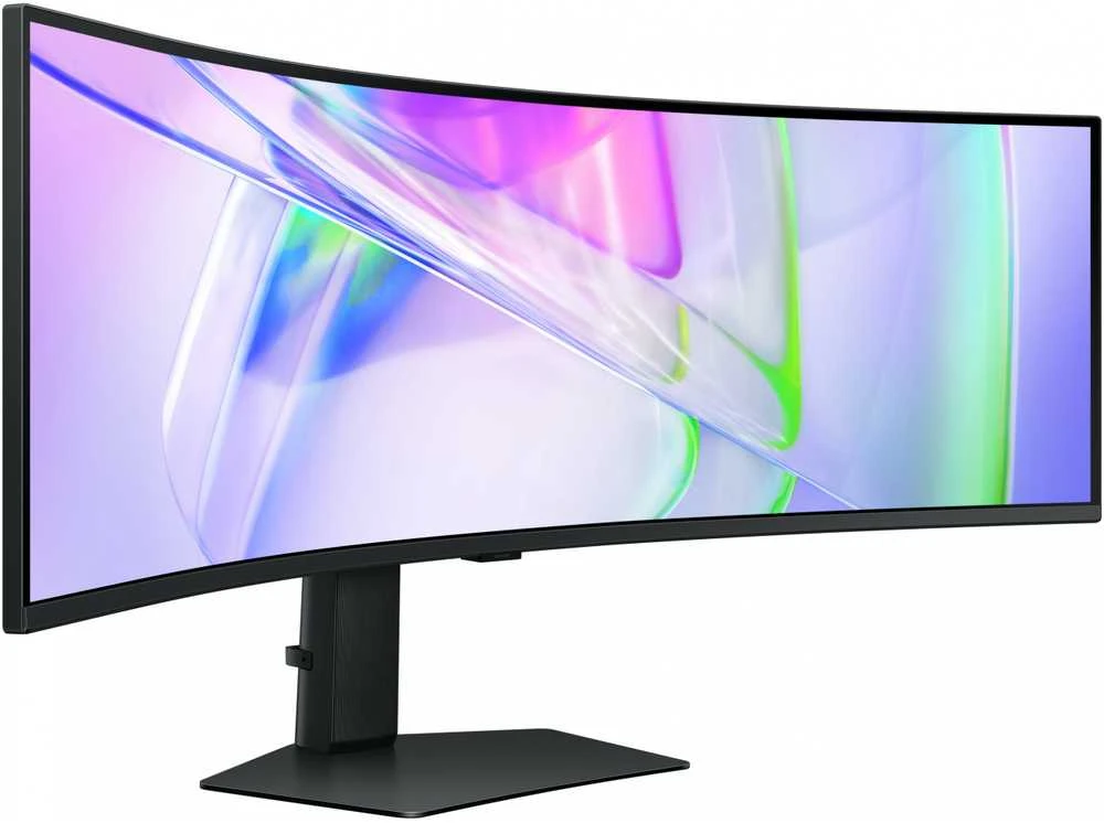 Monitorius - Samsung ViewFinity S9 S49C950UAU 49", Lenktas, Dual QHD, KVM, Juodas