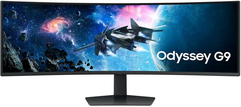 Monitorius Samsung | Odyssey G9 G95C LS49CG954EUXEN | 49 " | VA | 32:9 | 240 Hz | 1 ms | 5120 x 1440 pikselių | 450 cd/m² | HDMI jungtys quantity 2 | Juodas