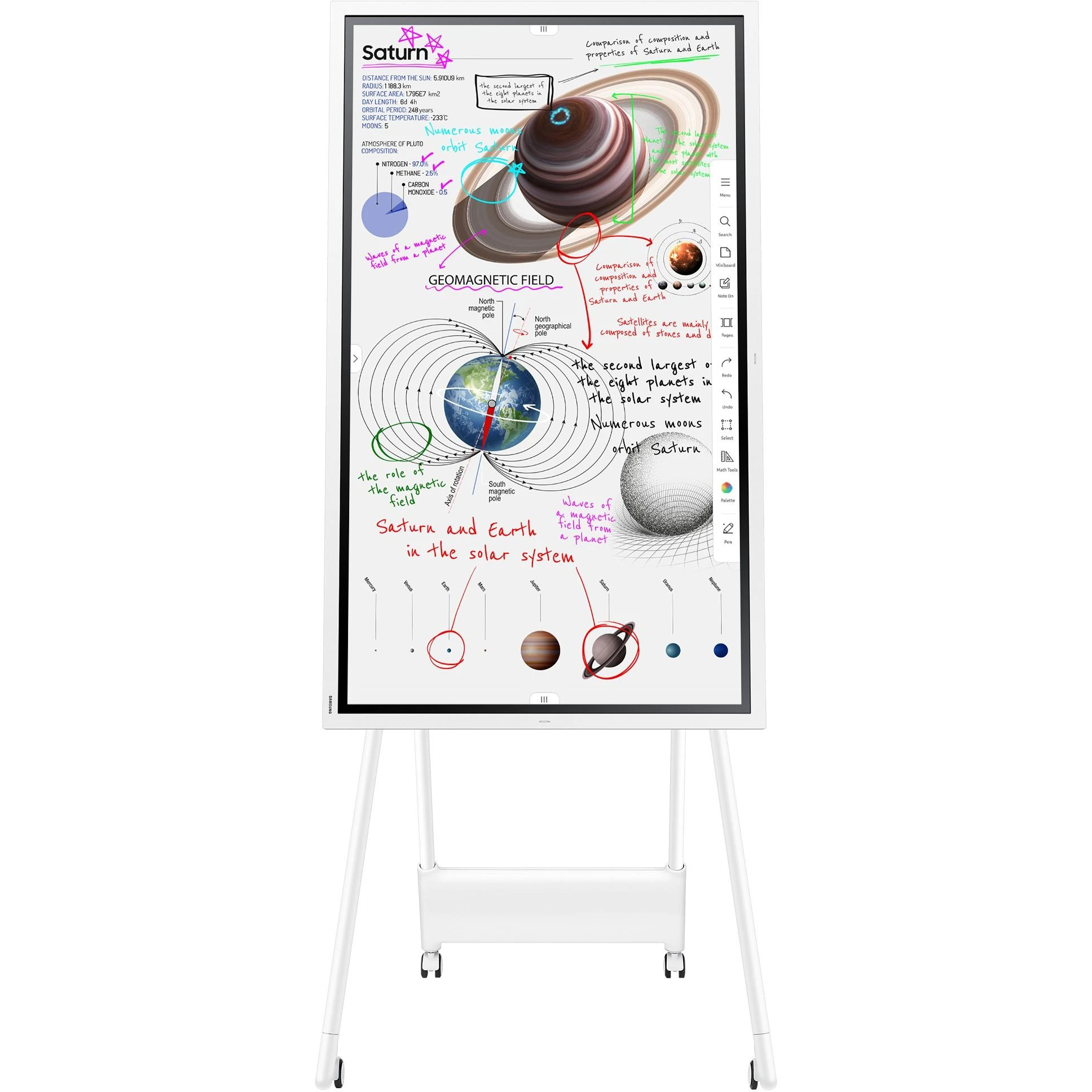 Monitorius SAMSUNG 55" FLIP PRO DIGITAL FLIPBOARD,UHD,TOUCH