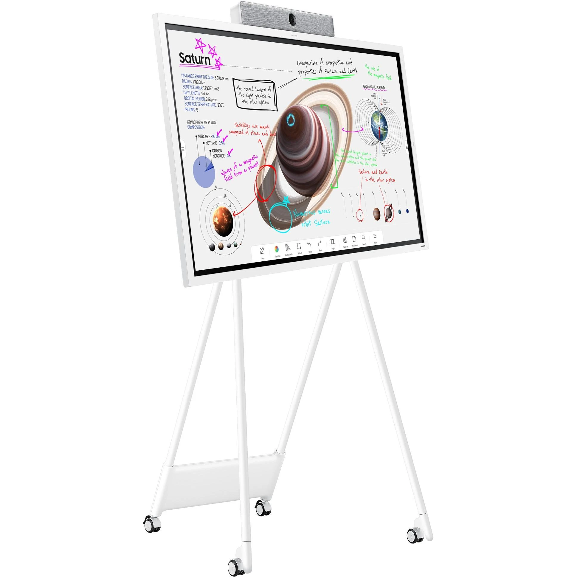 Monitorius SAMSUNG 55" FLIP PRO DIGITAL FLIPBOARD,UHD,TOUCH