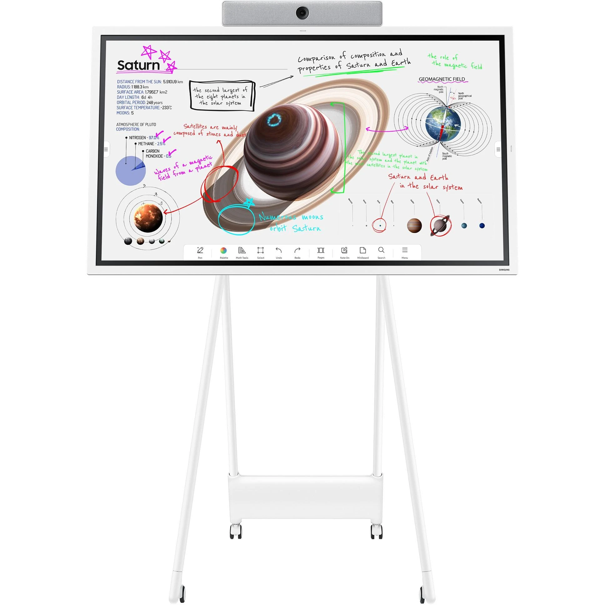 Monitorius SAMSUNG 55" FLIP PRO DIGITAL FLIPBOARD,UHD,TOUCH