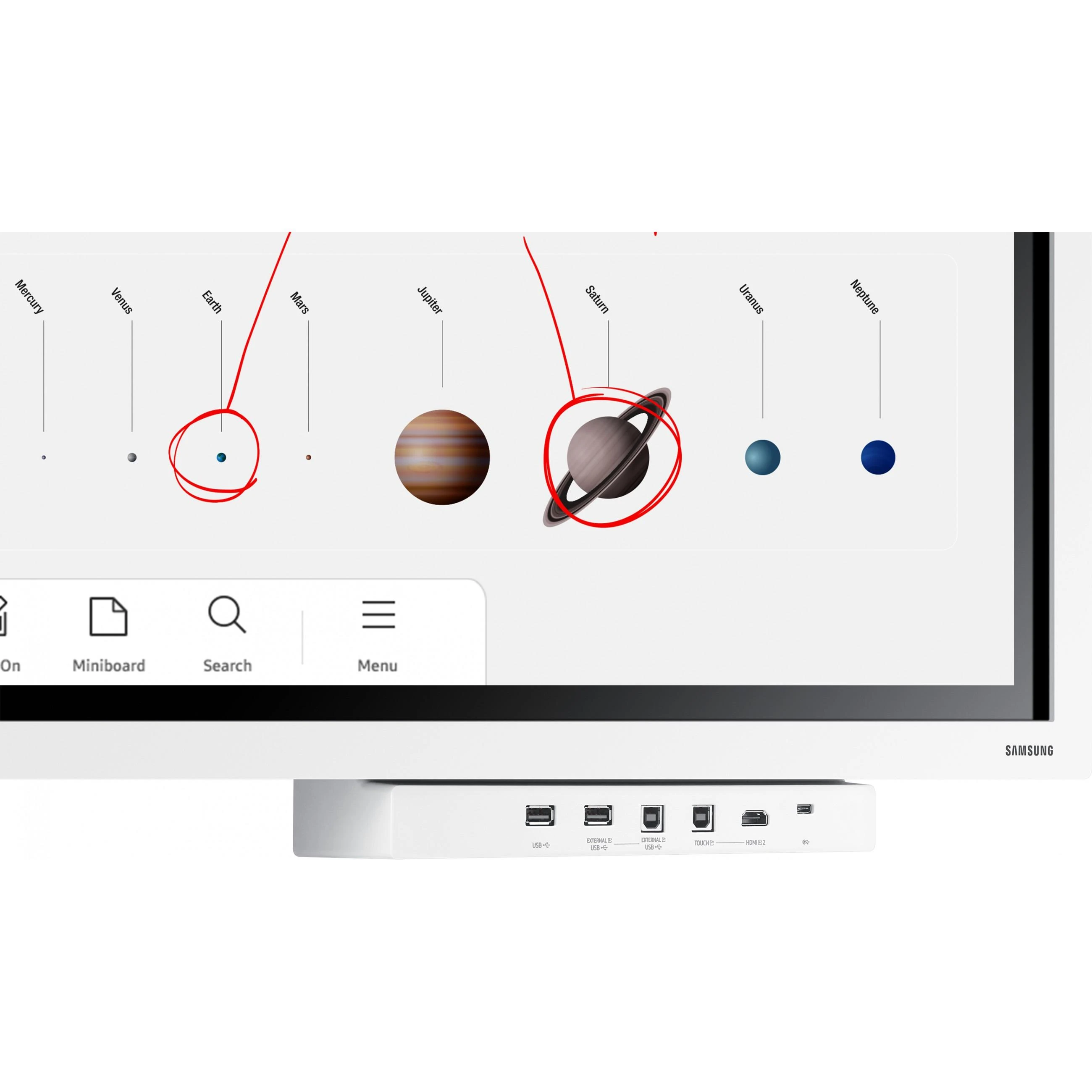 Monitorius SAMSUNG 55" FLIP PRO DIGITAL FLIPBOARD,UHD,TOUCH