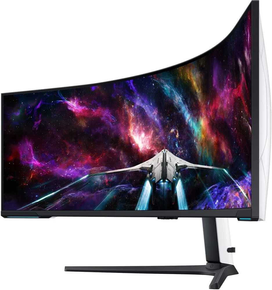 Monitorius Samsung | Odyssey Neo G9 G95NC curved screen | LS57CG952NUXEN | 57 " | VA | Double UHD | 32:9 | 240 Hz | 1 ms | 2160 pikselių | 350 cd/m² | HDMI jungtys quantity 3 | Baltas | Garantija 24 mėn.