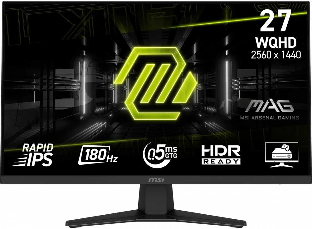 Žaidimų monitorius MSI MAG 274QFDE - 27 colių plokščiaekranis LCD monitorius