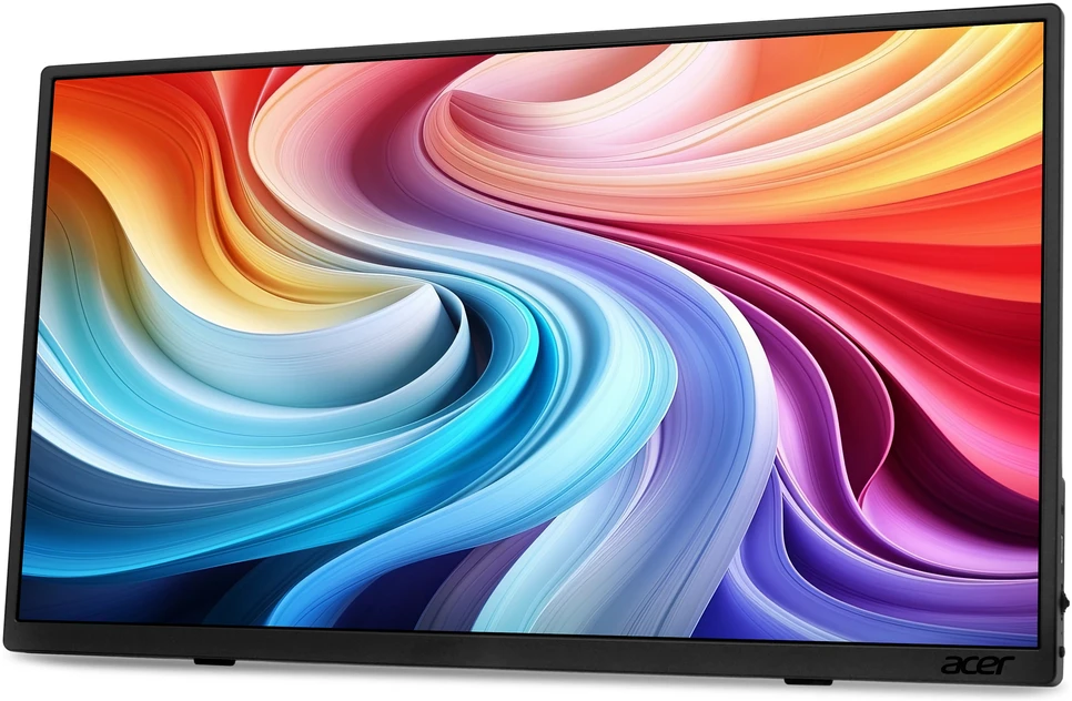 Monitorius „Acer PM161QTBMIUUUX“ – 60 Hz | „Full HD“ | IPS | 15,6 colio | 6 ms | HDR10 | USB-C