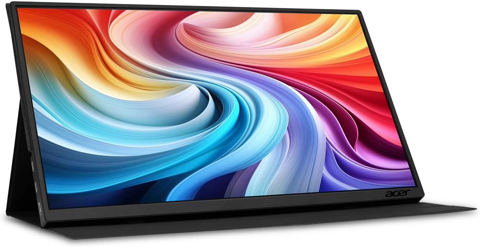 Monitorius 39,6 cm (15,6") 1920 x 1080 pikselių Acer UM.ZP1EE.007 16:9 Full HD IPS 6 ms 60 HDR HDMI USB šakotuvas VESA garsiakalbis