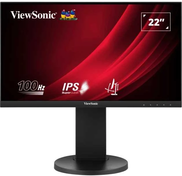 Monitorius ViewSonic VG2208A – 22 colių | IPS | FHD | 5 ms | 75 Hz