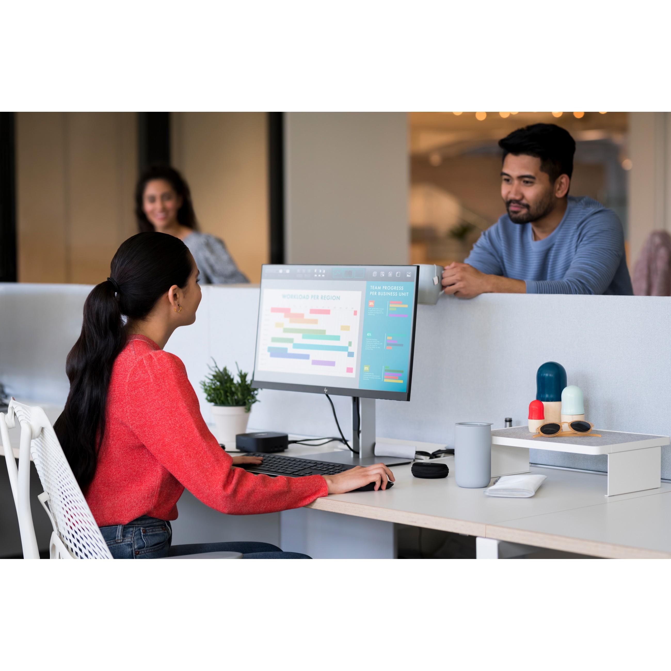 Monitorius HP EliteDisplay E24 G4 FHD, 24", 1920 x 1080, IPS, 60 Hz, 5 ms, 250 cd/m²
