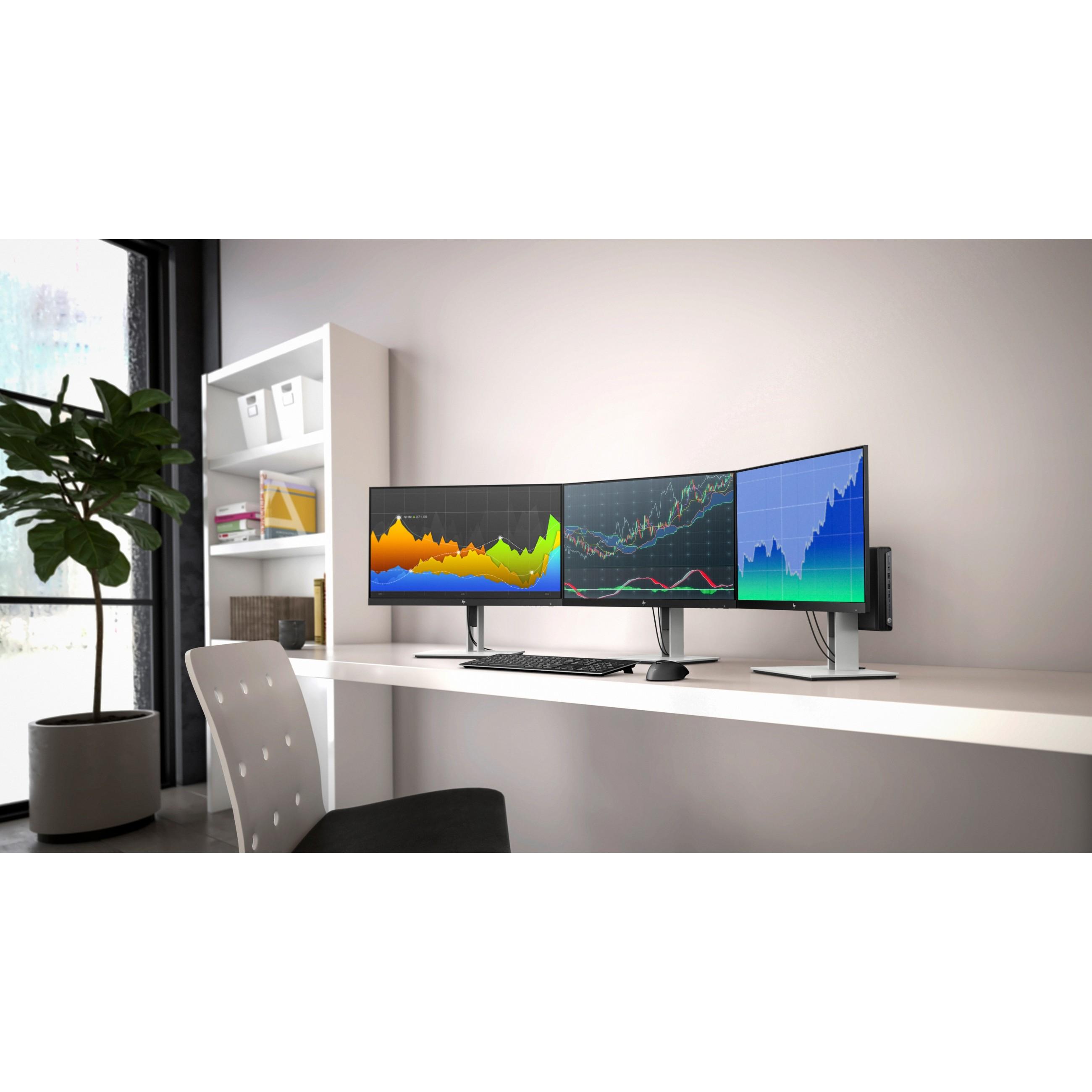 Monitorius HP EliteDisplay E24 G4 FHD, 24", 1920 x 1080, IPS, 60 Hz, 5 ms, 250 cd/m²