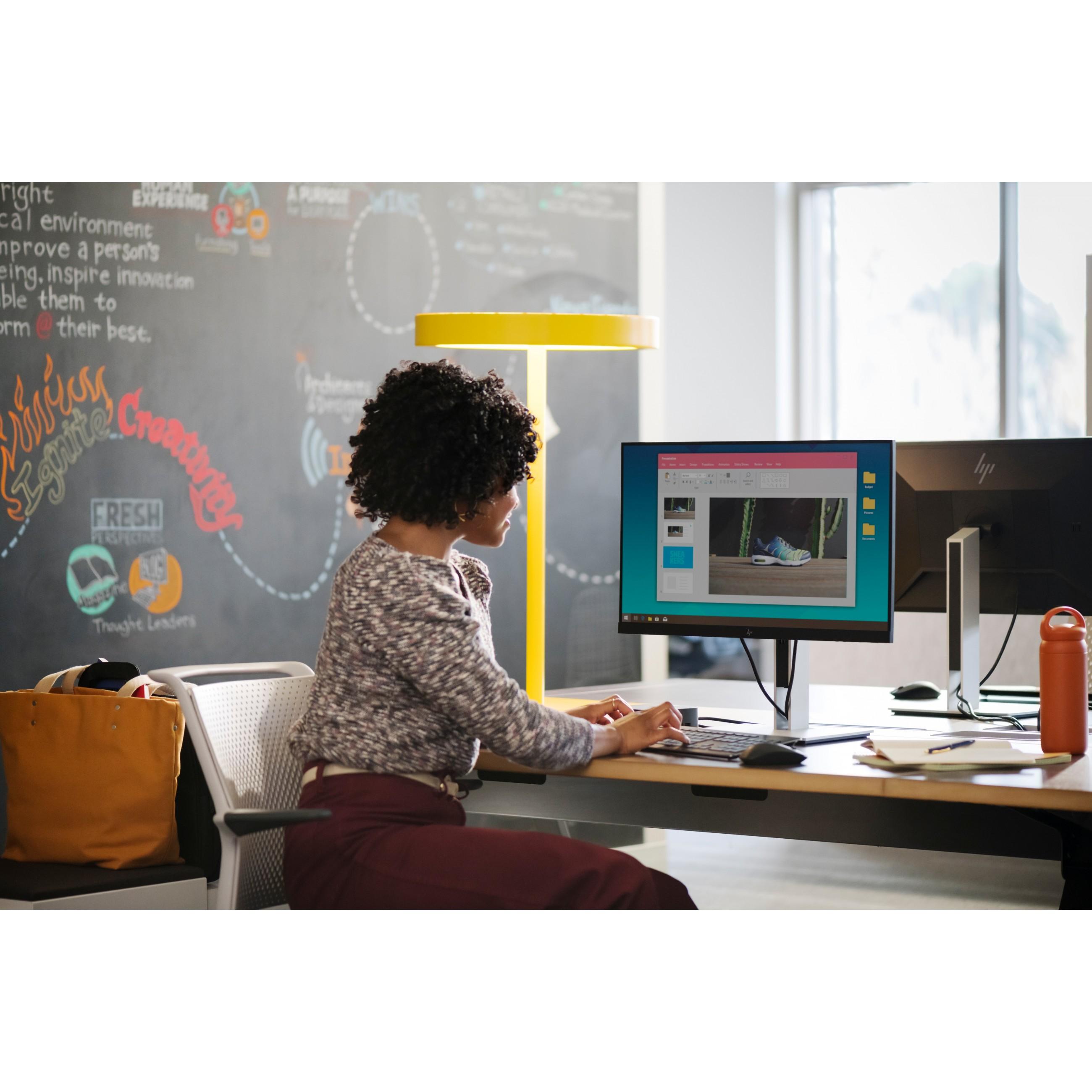 Monitorius HP EliteDisplay E24 G4 FHD, 24", 1920 x 1080, IPS, 60 Hz, 5 ms, 250 cd/m²