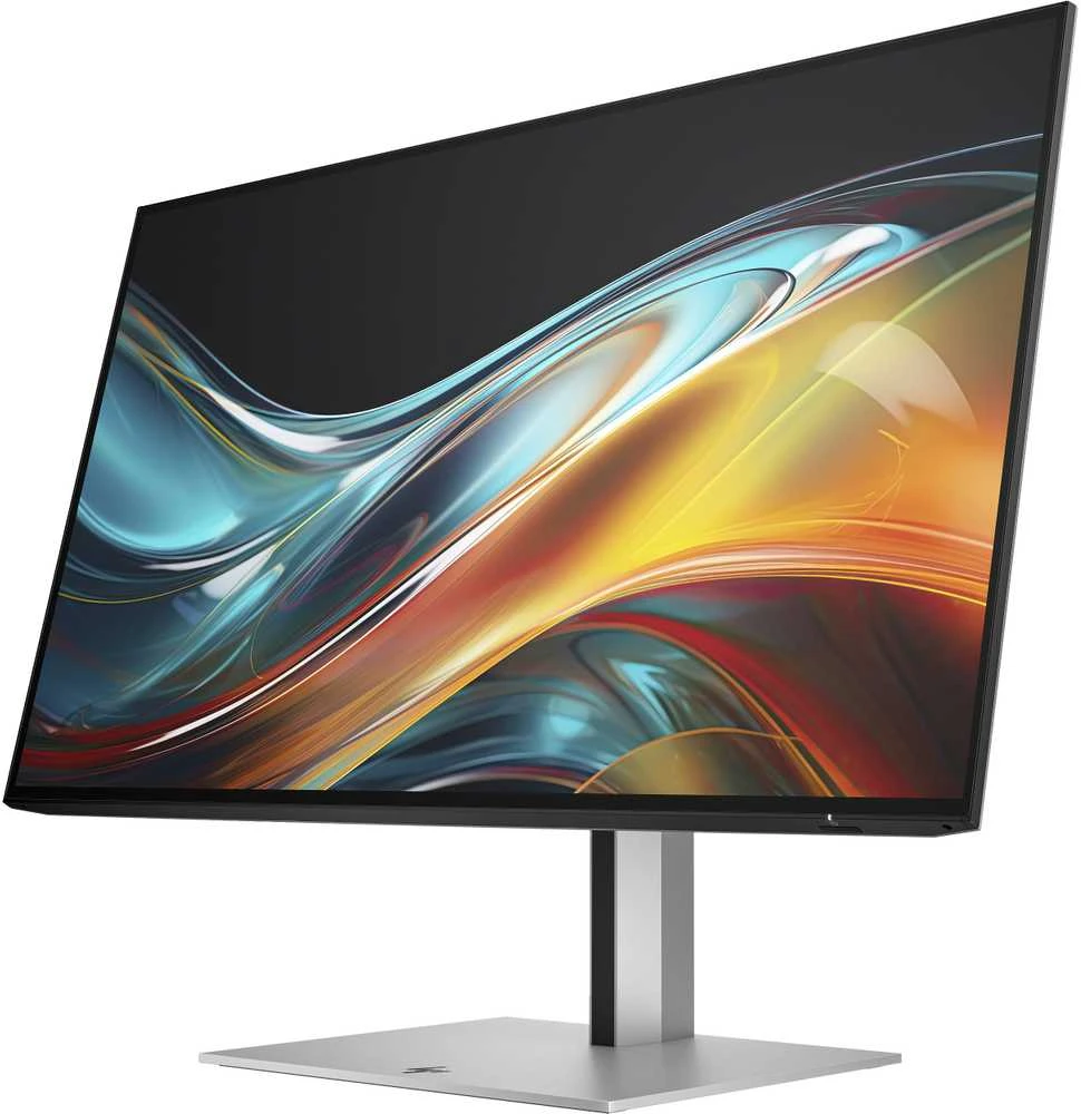 Hewlett Packard (HP) HP 724pf Series 7 Pro FHD monitorius – 23,8 colių 1920x1080 FHD 300 nitų 100 Hz AG, IPS, HDMI/DisplayPort Daisy-Chain, 4x USB-A, reguliuojamas aukštis / pakreipimas / pasukamas / sukamas, Z24 metai (pakeisti 3)