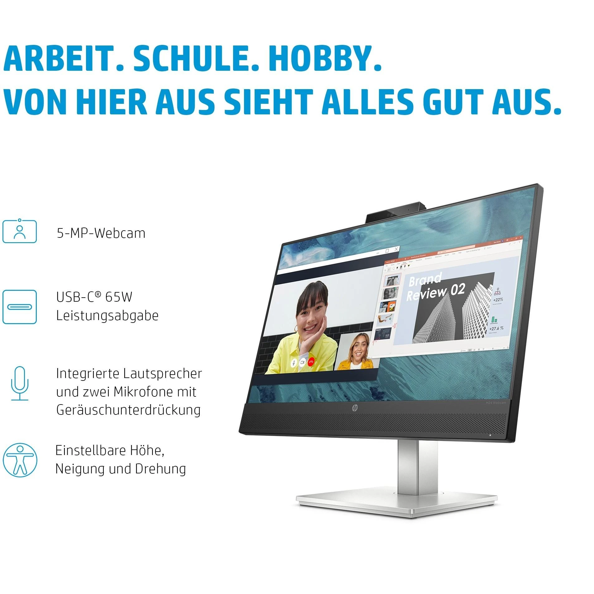 Monitorius HP E24m G4 23.8"