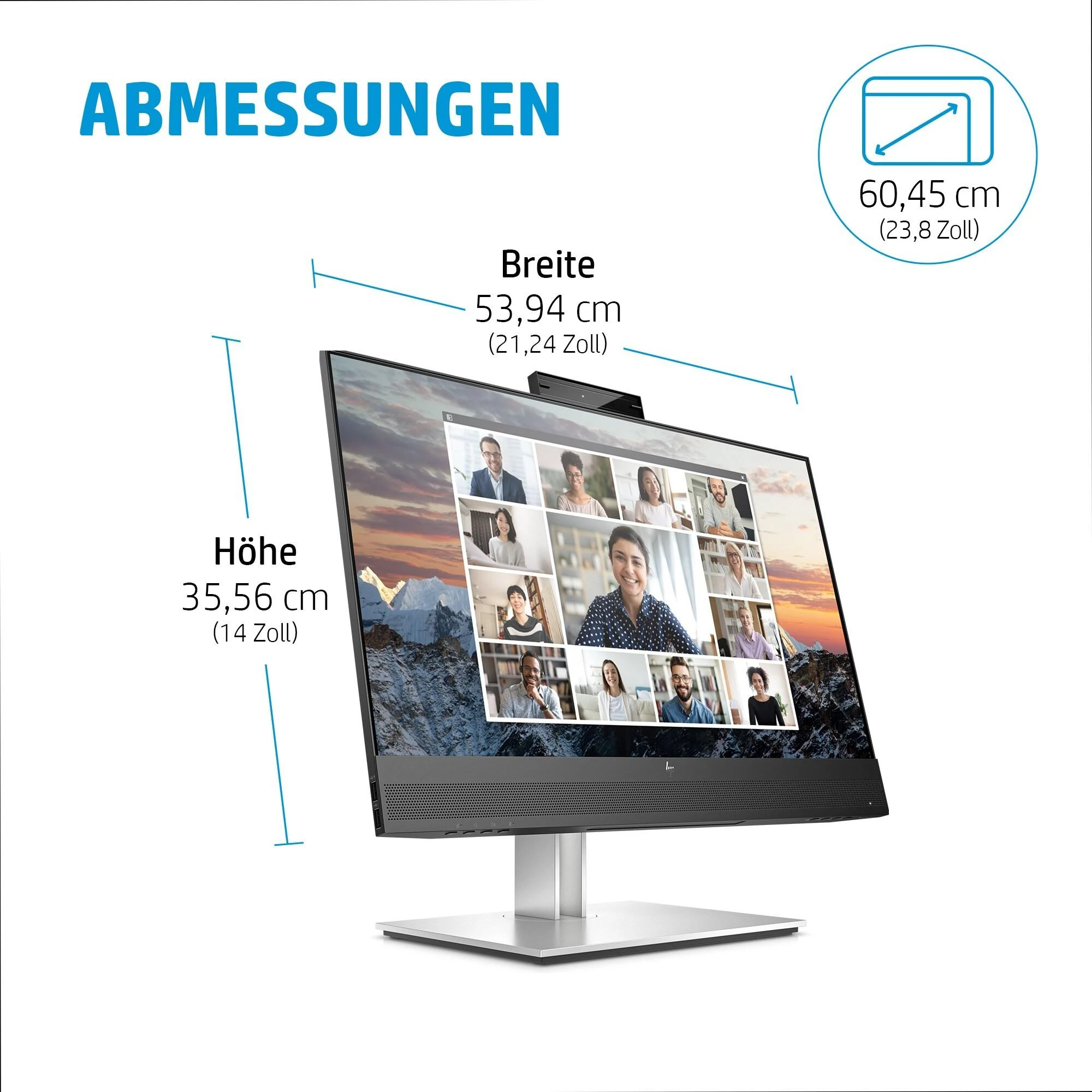 Monitorius HP E24m G4 23.8"