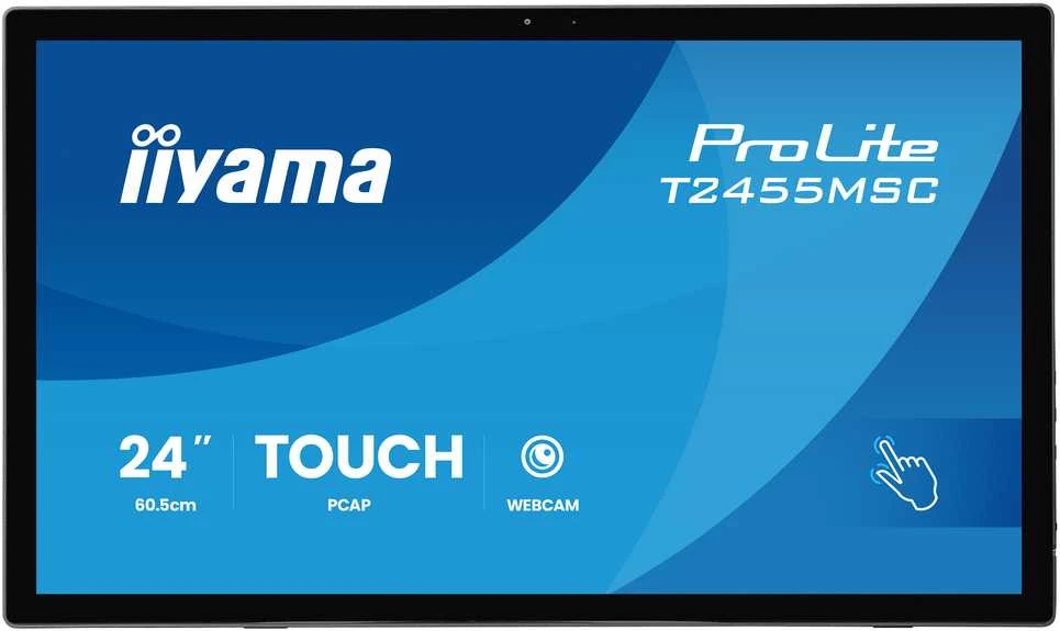 Monitorius iiyama ProLite T2455MSC-B2 23.8" Jutiklinis ekranas Ekranas