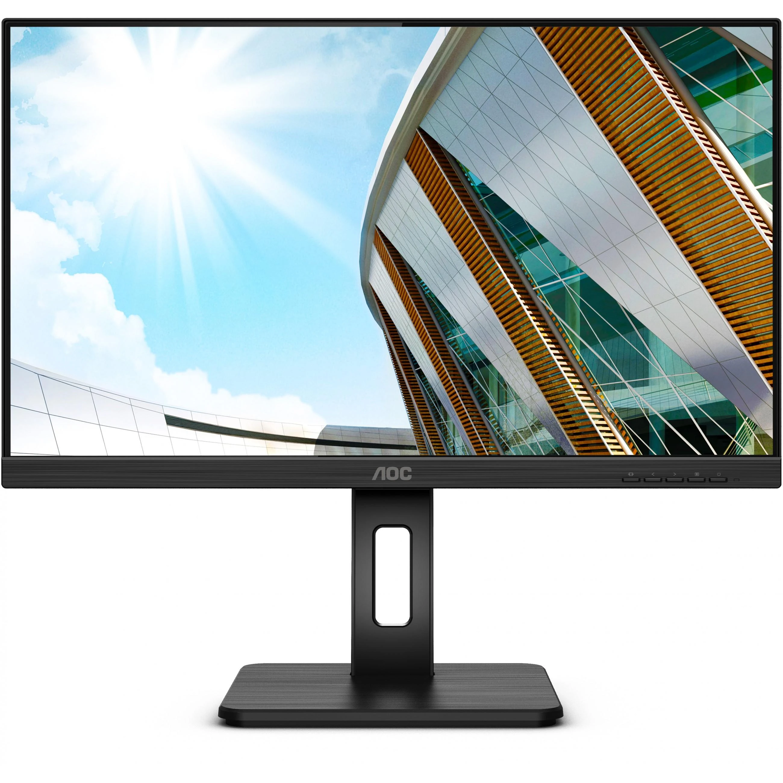Monitorius AOC Q24P2Q LED ekranas 60,5 cm (23.8") 2560 x 1440 pikseliai Quad HD Juoda