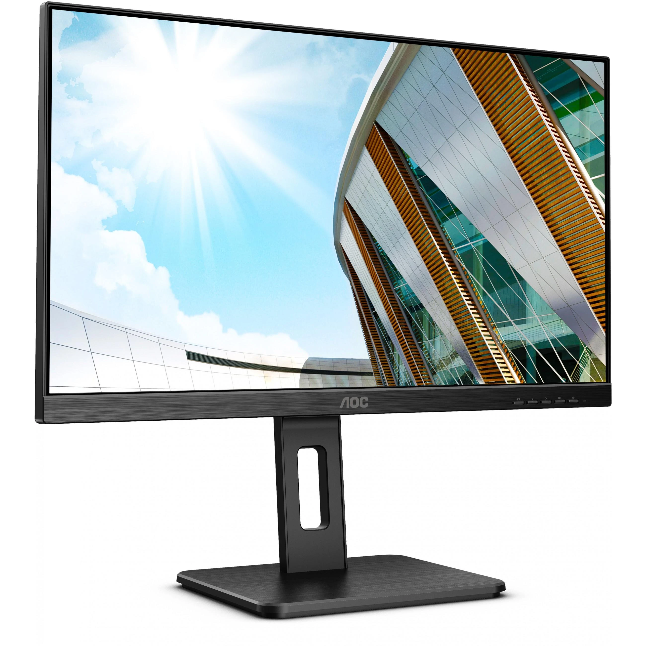 Monitorius AOC Q24P2Q LED ekranas 60,5 cm (23.8") 2560 x 1440 pikseliai Quad HD Juoda