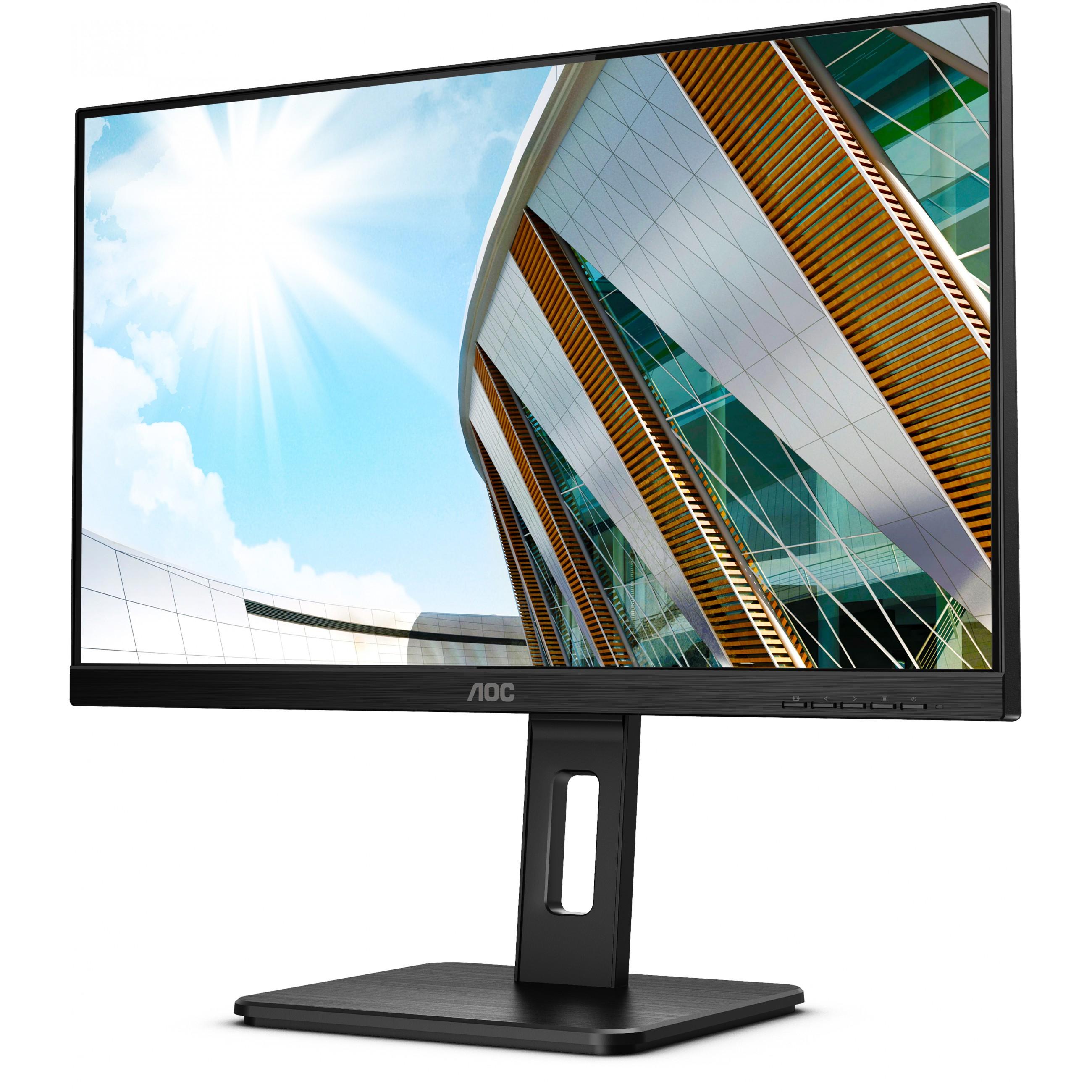 AOC 24P2Q 23,8 colio Full HD monitorius VGA DVI HDMI
