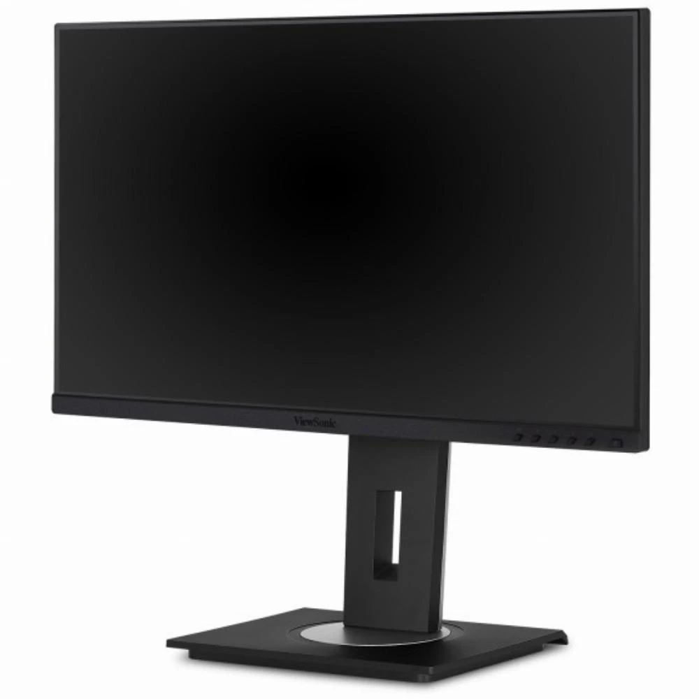ViewSonic VG2448a-2 24 colių „Full HD Monitorius SuperClear® IPS LED“ su berėme krašteliu trijose pusėse su VGA, HDMI, „DipsplayPort“, 4 USB jungtimis, garsiakalbiais ir visiškai ergonomišku stovu, dideliu pakreipimo kampu, dviejų krypčių pasukimu, plonam klientui montuojamu dizainu.