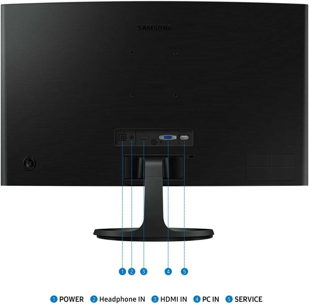 Samsung S36GD kompiuterio monitorius 61 cm (24″) 1920 x 1080 pikseliai „Full HD“ LCD Juoda