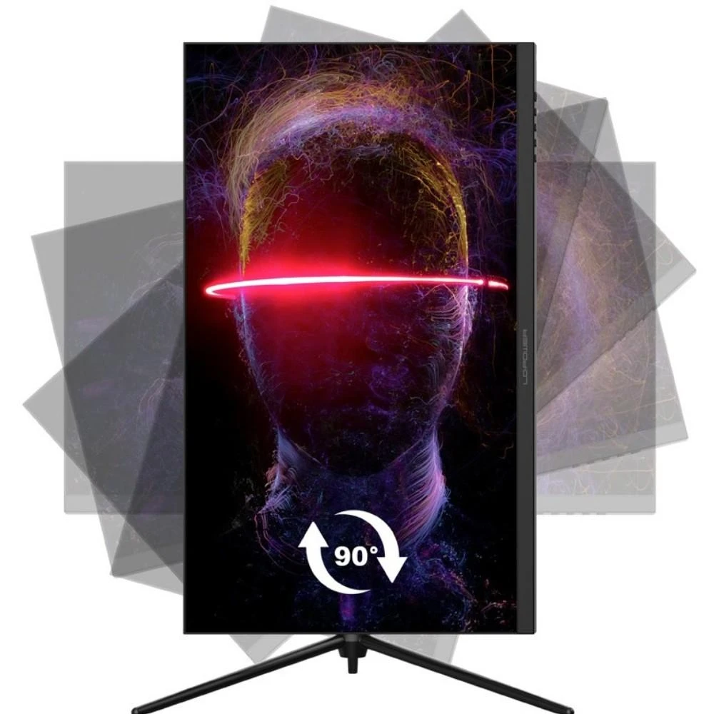 LC-Power 68,58 cm (27 colių) LC-M27-4K-UHD-144-V2 DP+HDMI 2.1 IPS monitorius