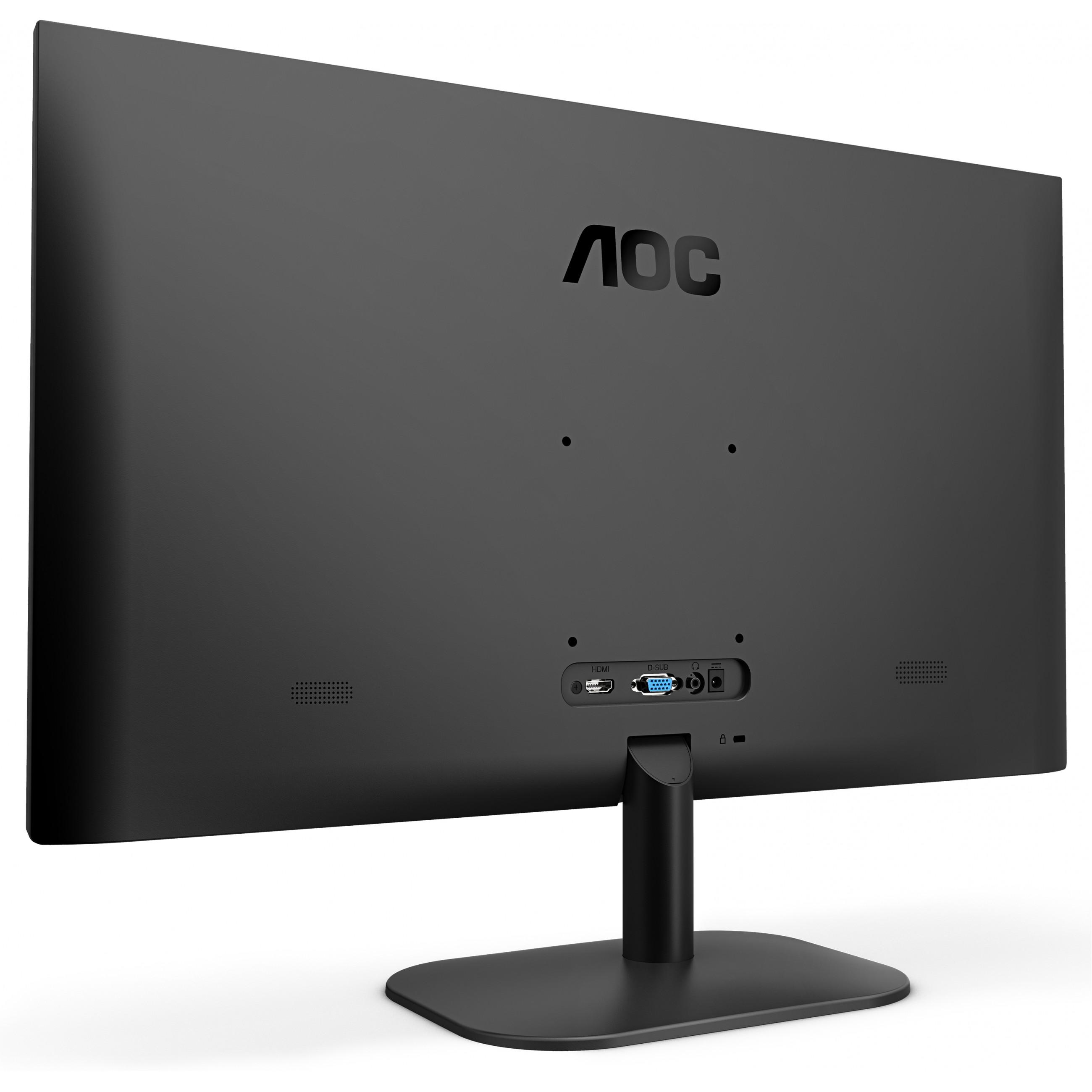 Monitorius AOC 27B2AM 27 colių VA FHD 1920x1080 16:9 4000:1 250cd/m2 178/178 75Hz 4ms HDMI1.4 VGA