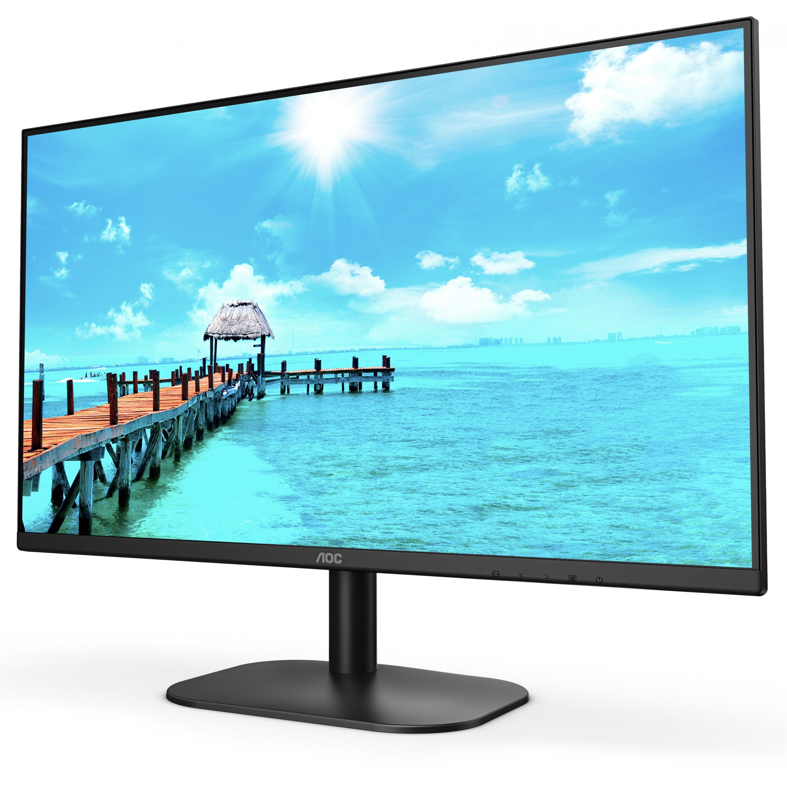 Monitorius AOC 27B2AM 27 colių VA FHD 1920x1080 16:9 4000:1 250cd/m2 178/178 75Hz 4ms HDMI1.4 VGA
