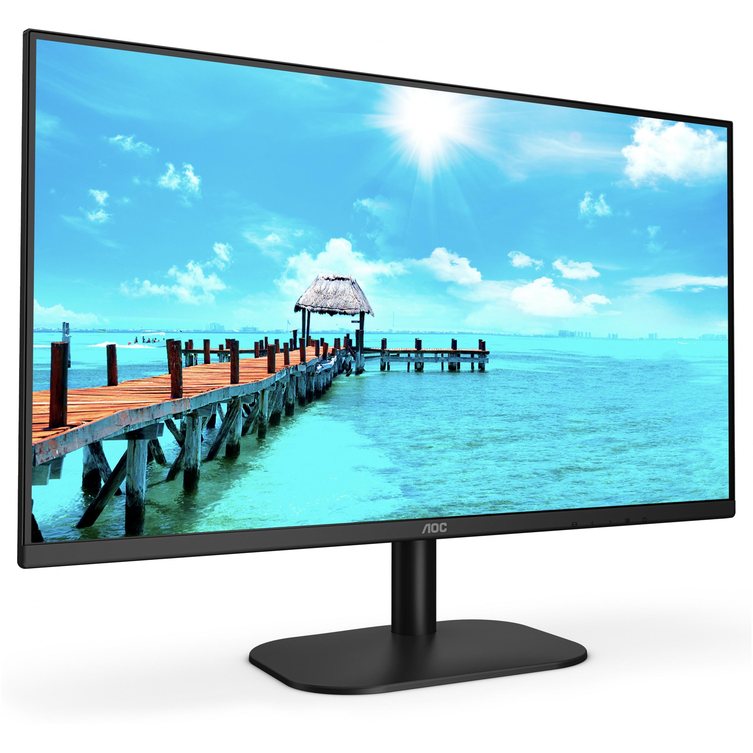 Monitorius AOC 27B2AM 27 colių VA FHD 1920x1080 16:9 4000:1 250cd/m2 178/178 75Hz 4ms HDMI1.4 VGA
